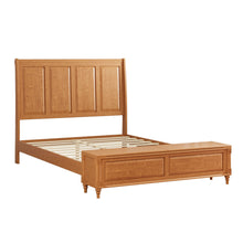 Load image into Gallery viewer, Sleigh Bed Frame With Tall Headboard And Storage Bench