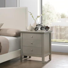 Load image into Gallery viewer, 3 Drawer Nightstand & Dove Tailed Drawers