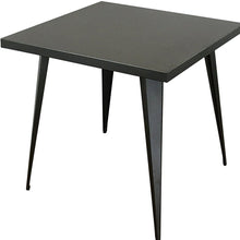 Load image into Gallery viewer, 32" Steel And Metal Square Dining Table - Gray