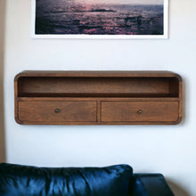 Load image into Gallery viewer, Floating Open Console - Chestnut
