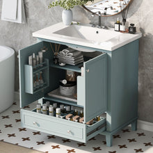 Load image into Gallery viewer, Modern Bathroom Vanity With Sink Combo, Doors And Drawer