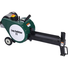 Load image into Gallery viewer, Double Flywheel Electric Log Splitter 7 Ton Portable Firewood Machine Steel - Black