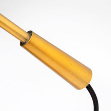 Load image into Gallery viewer, 26" Gold Lamp Base LED With Gold Shade