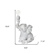 Load image into Gallery viewer, 16" Gray Lamp Base LED