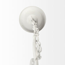 Load image into Gallery viewer, Whitewash Beaded Ball Hanging Pendent Light