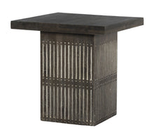 Load image into Gallery viewer, Solid Wood Square End Table - Antique Brown