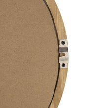 Load image into Gallery viewer, 35" Oval Solid Framed Accent Mirror - Brown