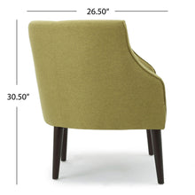 Load image into Gallery viewer, Contemporary Upholstered Club Chair With Button Tufting