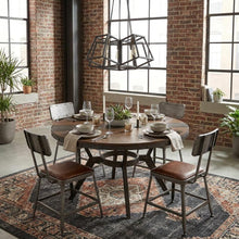 Load image into Gallery viewer, Bronze Lantern Five Light Metal Dimmable Chandelier