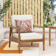 Load image into Gallery viewer, Emmry - Outdoor Acacia Wood Club Chair