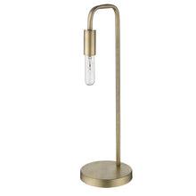 Load image into Gallery viewer, 26" Brass Metal Table Lamp
