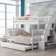 Load image into Gallery viewer, Bunk Bed With Staircase