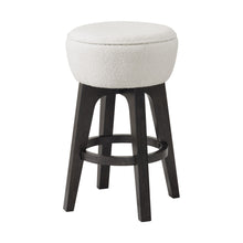 Load image into Gallery viewer, Backless Bar Stools With Soft Cushion (Set of 2) - Brown