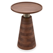 Load image into Gallery viewer, Iron Round End Table - Cream