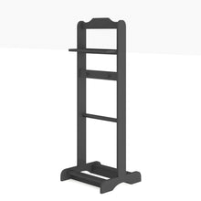 Load image into Gallery viewer, Accent Portable Garment Rack, Clothes Valet Stand With Storage Organizer
