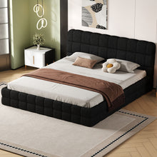 Load image into Gallery viewer, Upholstered Platform Bed With Headboard