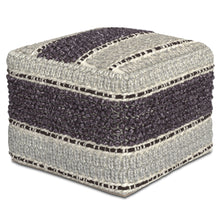 Load image into Gallery viewer, Grady - Handcrafted Square Pouf