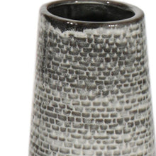 Load image into Gallery viewer, Ombre Tapered Floor Vase (576741) - Black / Gray