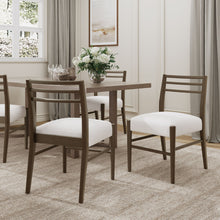 Load image into Gallery viewer, Farmhouse Style Dining Chair Set With Ladder Back Design