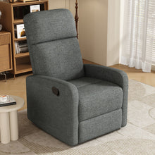 Load image into Gallery viewer, Modern Recliner Manual, Home Theater Chair With Adjustable Backrest