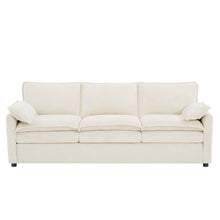 Load image into Gallery viewer, Modern 3 Seater Sofa With Side Storage Pockets For Living Room