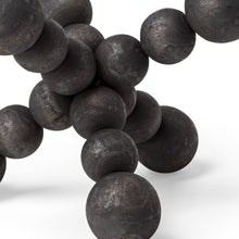 Load image into Gallery viewer, Beaded Wooden Decorative Jack - Black