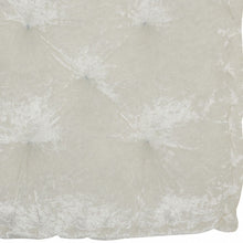 Load image into Gallery viewer, 24" X 24" Polyester Solid Color Floor Cushion - Ivory