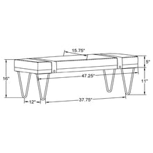 Load image into Gallery viewer, Karis - Upholstered Accent Bench - Beige