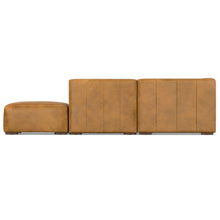Load image into Gallery viewer, Rex - Handcrafted Sectional Sofa And Ottoman