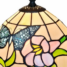 Load image into Gallery viewer, 15" Metal Candlestick Table Lamp With Ivory Dome Shade - Dark Brown
