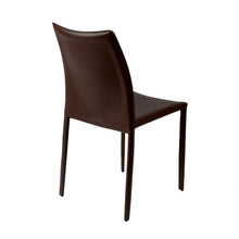 Load image into Gallery viewer, Upholstered Leather Dining Side Chairs (Set of 2) - Brown