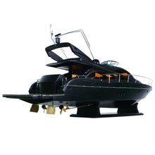 Load image into Gallery viewer, Hand Painted Model Boat (624223) - Light Brown / Black