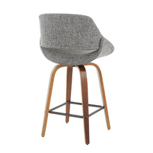 Load image into Gallery viewer, Fabrico - Mid-Century Modern, Counter Stool (Set of 2)