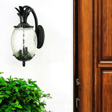 Load image into Gallery viewer, Lanai 3-Light Wall Light - Matte Black