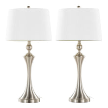 Load image into Gallery viewer, Flint - Contemporary Table Lamp Built In USB Port (Set of 2)
