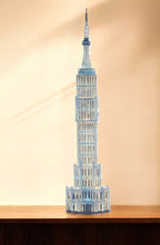 Load image into Gallery viewer, Empire State Buildingmodel Saving Box - Blue / Silver