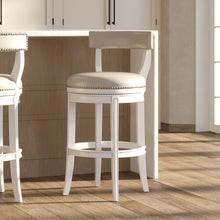 Load image into Gallery viewer, Stool & Upholstered Seat And Back