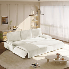 Load image into Gallery viewer, King Size Pull Out Sofa Bed, 3 In 1 Convertible Multifunctional