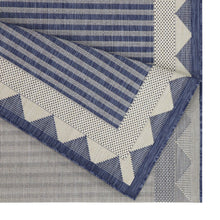 Load image into Gallery viewer, Sunshine - 5'3" X 7'3" Indoor, Outdoor Area Rug - Blue