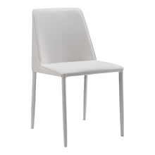 Load image into Gallery viewer, Fabric And Iron Dining Side Chairs (Set of 2) - White