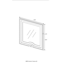 Load image into Gallery viewer, Isaiah - Mirror With Upholstered Frame And LED Lighting
