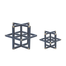 Load image into Gallery viewer, Tabletop Sculpture (Set of 2) - Black