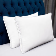 Load image into Gallery viewer, Microfiber Medium Hypoallergenic Bed Pillows (Set of 2) - King