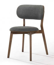 Load image into Gallery viewer, Modern Dining Chairs (Set of 2) - Dark Gray / Walnut