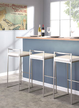 Load image into Gallery viewer, Fuji - Contemporary And Elegant Design Stackable Barstool