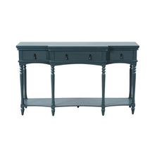 Load image into Gallery viewer, Retro Console Table With 3 Soft Close Drawers