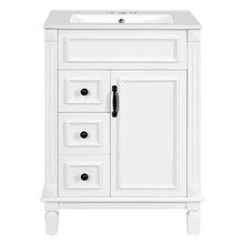 Load image into Gallery viewer, Bathroom Vanity With Sink, Compact Cabinet & 2 Drawers And Adjustable Shelf