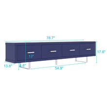 Load image into Gallery viewer, TV Stand With Slatted Drawers