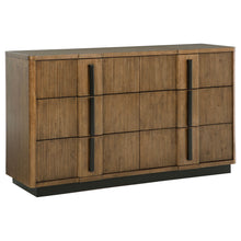 Load image into Gallery viewer, Moraga - 6 Drawer Dresser Cabinet - Ash Brown