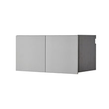 Load image into Gallery viewer, Astro Series - Wall Storage Cabinet With Soft Closing Drawers - Metallic Gray